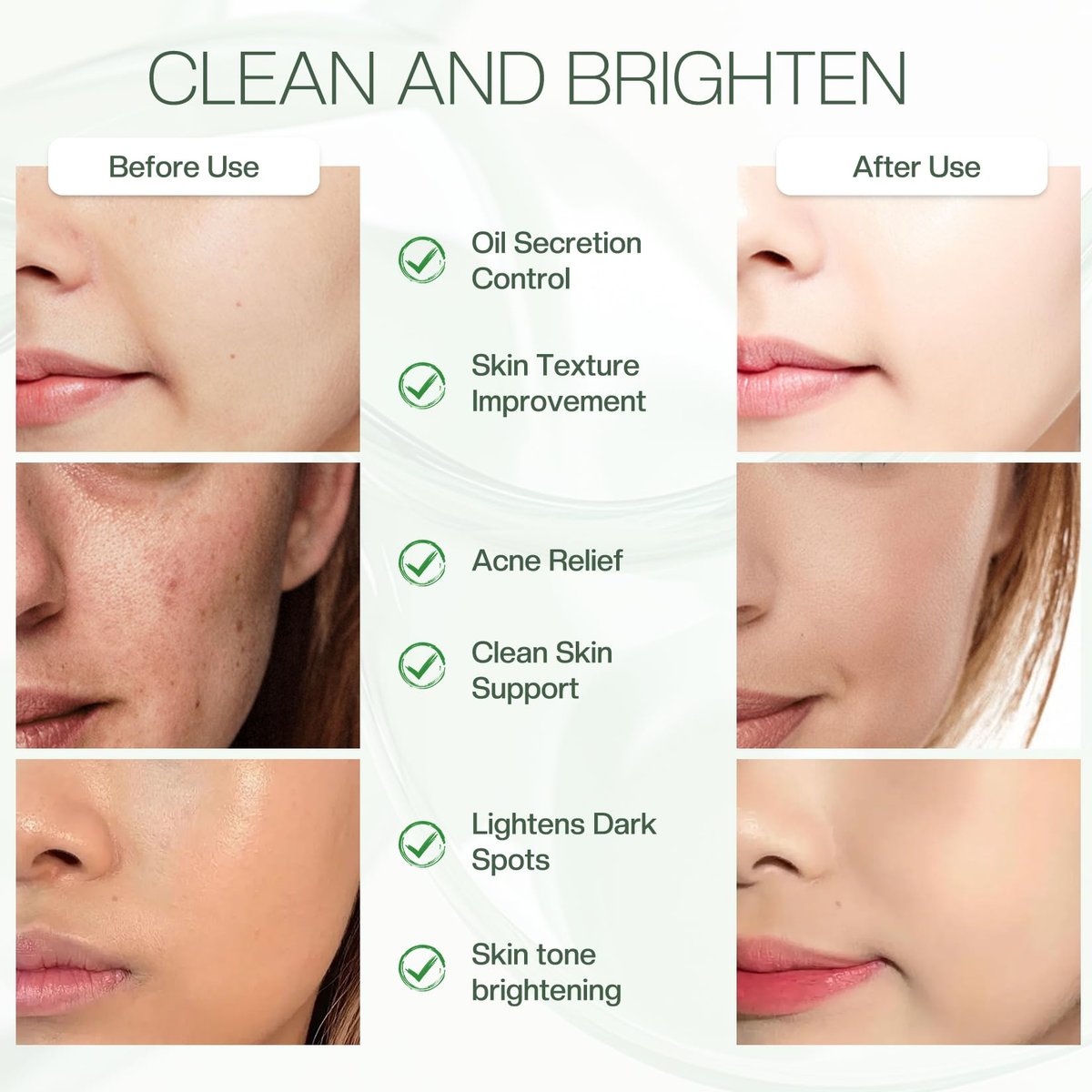 Glycolic Acid Pads 20%: Dual Sided Exfoliating Face Peels with Salicylic Acid & Niacinamide Reduce Surface Skin Fine Lines and Wrinkles Daily Facial Cleansing for All Skin Types 60 Count - görsel 13