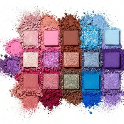 Disney Frozen Elsa and Anna 55 Well Eye Shadow Palette with Mirror – Shimmery & Matte Colors for Girls and Teens by Townley Girl Avelisse