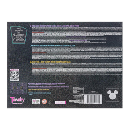 Nightmare Before Christmas 55 Well Eye Shadow Palette with Mirror - Shimmery & Matte Colors for Girls & Teens by Townley Girl Avelisse