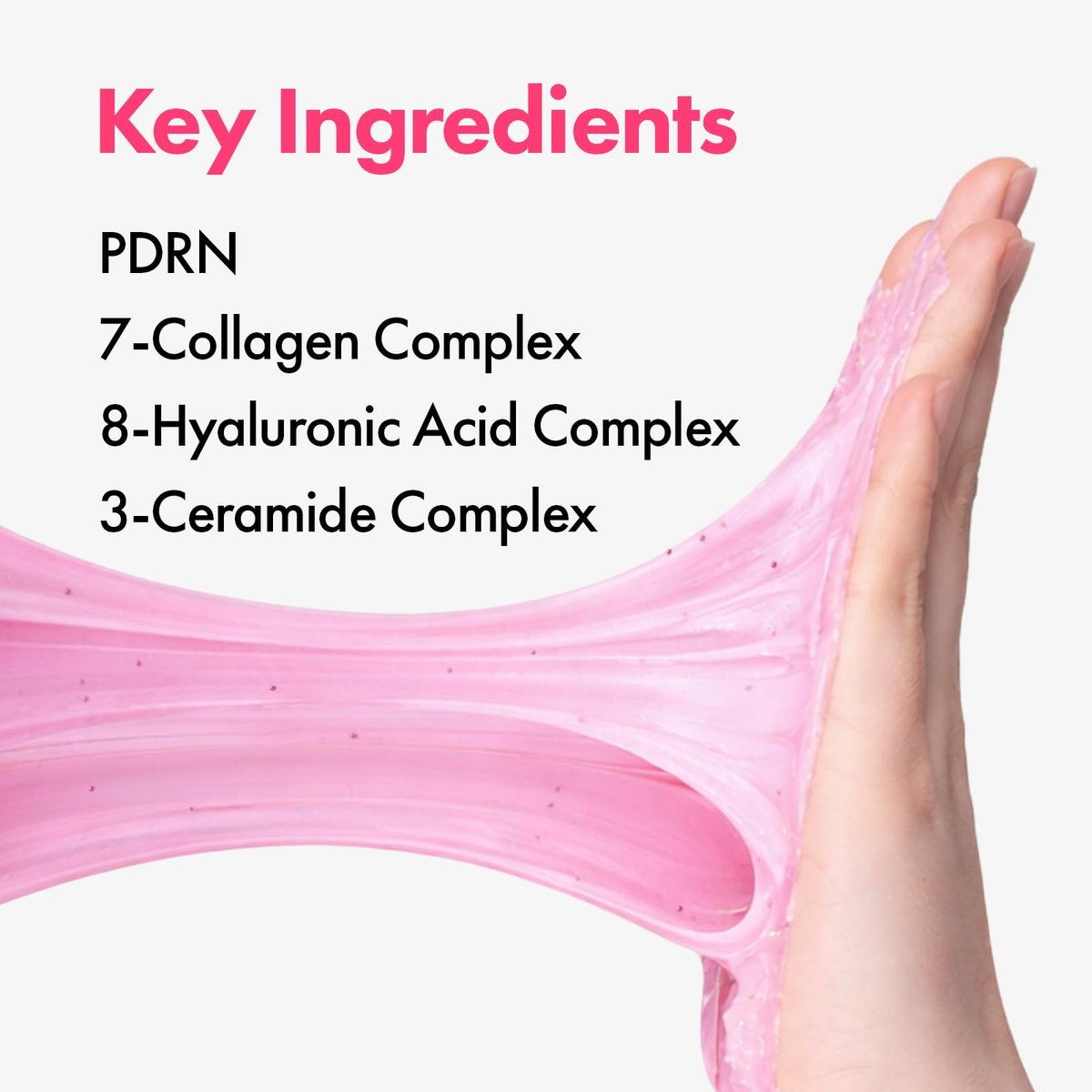 TOSOWOONG Pink PDRN Collagen Face Wash – Mochi Whip with Capsules for Gentle Blackhead & Pore Care, Hydrating & Rejuvenating Salmon DNA PDRN, 7 Collagens, Korean Skincare, 100ml Avelisse