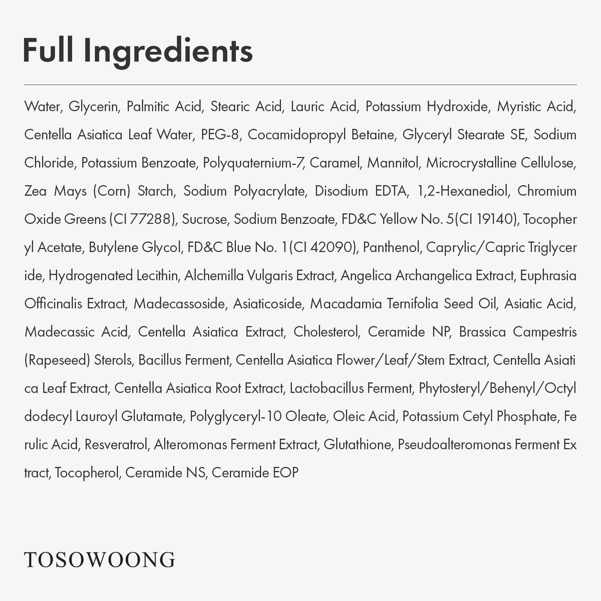 TOSOWOONG Madagascar Centella Face Wash – Mochi Whip with Capsules for Blackheads, Clogged Pores & Excess Sebum | 9 Cica Complex | Korean Skincare, 3.38 fl oz Avelisse