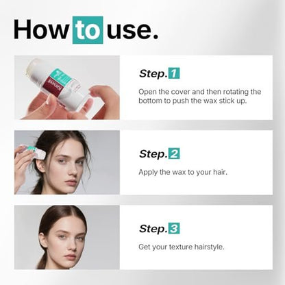 Karseell Hair Wax Stick - Long-Lasting Matte Finish for Flyaway Control & Styling (50g) Avelisse