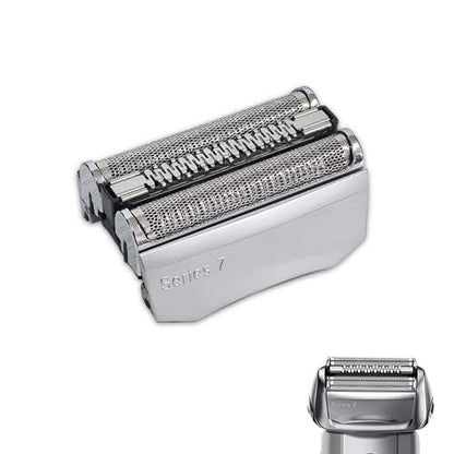 7-Series 70S Replacement Head Compatible with Braun 795, 790cc, 7899cc, 720cc, 720s-4, 750, 760, 7383, 9565, 9585 Electric Shavers – Quick to Clean, Silver (1 Pack) Avelisse