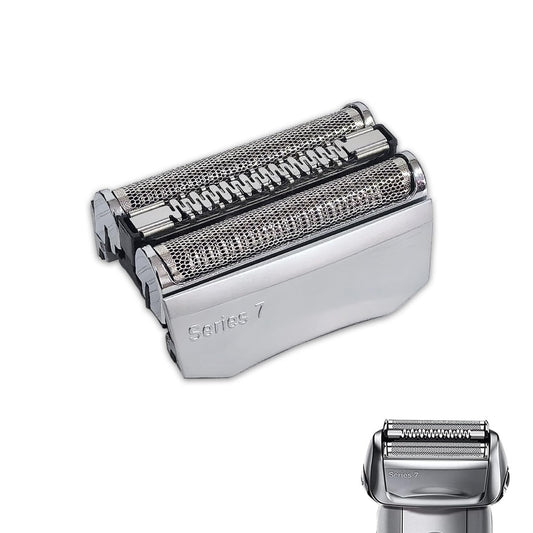 7-Series 70S Replacement Head Compatible with Braun 795, 790cc, 7899cc, 720cc, 720s-4, 750, 760, 7383, 9565, 9585 Electric Shavers – Quick to Clean, Silver (1 Pack) Avelisse