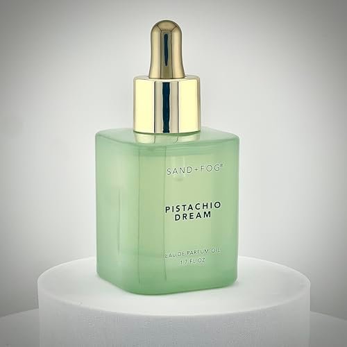 Sand + Fog Pistachio Dream Eau de Parfum Oil – 1.7oz (50ml) Dropper Bottle Avelisse