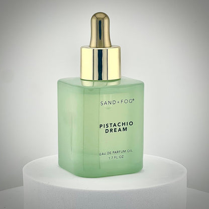 Sand + Fog Pistachio Dream Eau de Parfum Oil – 1.7oz (50ml) Dropper Bottle Avelisse