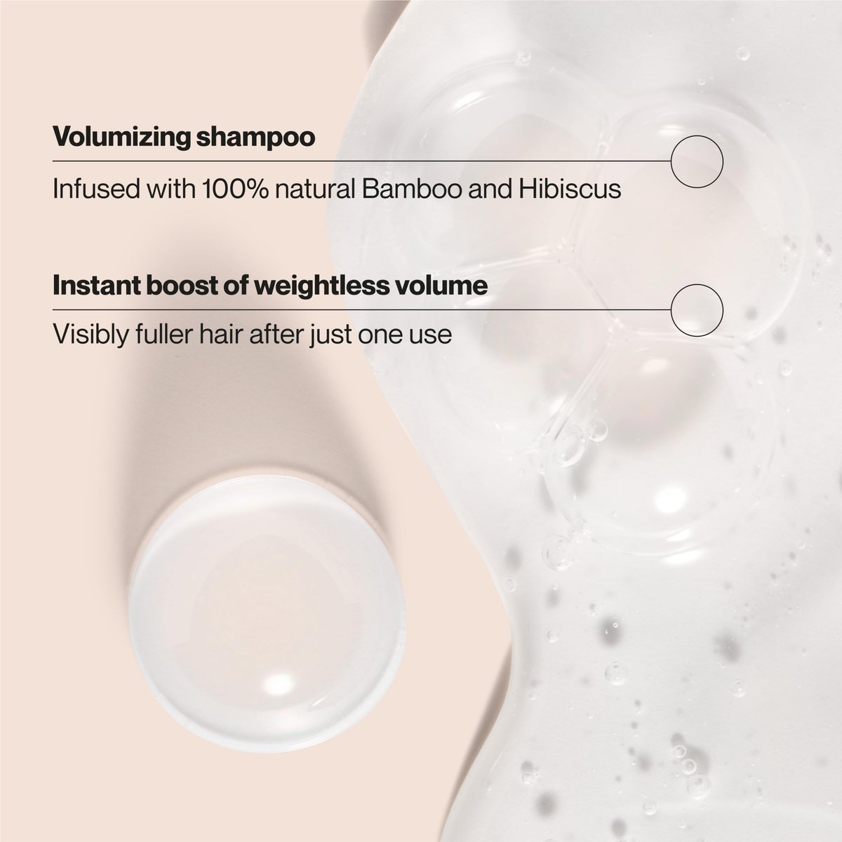 Suave Bamboo & Hibiscus Volumizing Shampoo for Fine, Flat Hair - 12.6 oz - görsel 5