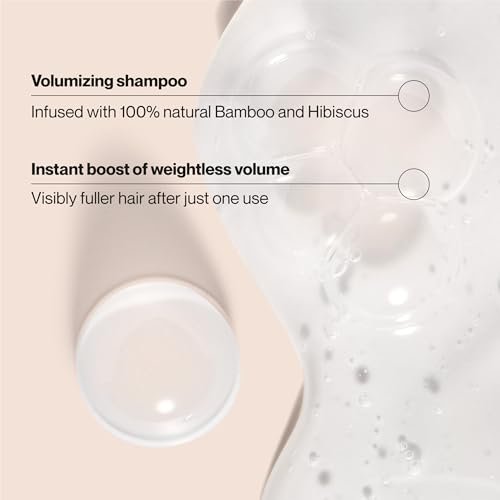 Suave Bamboo & Hibiscus Volumizing Shampoo for Fine, Flat Hair - 12.6 oz - görsel 6
