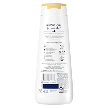 Dove Indulge Body Wash Warm Vanilla + Sweet Cream - 20 Fl Oz