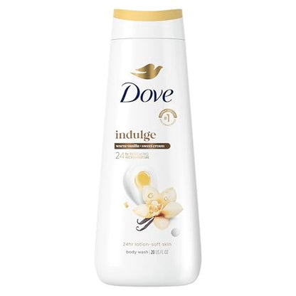 Dove Indulge Body Wash Warm Vanilla + Sweet Cream - 20 Fl Oz