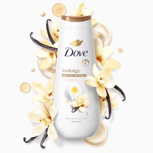 Dove Indulge Body Wash Warm Vanilla + Sweet Cream - 20 Fl Oz - görsel 5
