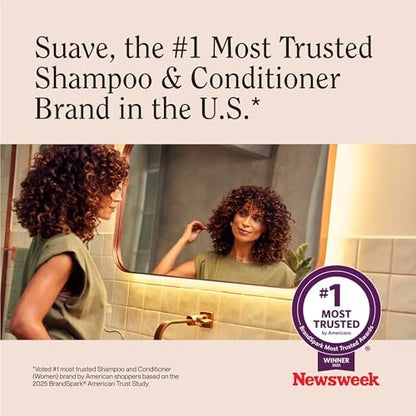 Suave Bamboo & Hibiscus Volumizing Shampoo for Fine, Flat Hair - 12.6 oz