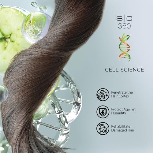 StyleCraft SC360 Cell Science Revitalize Hair Cream - Nourishing & Strengthening Treatment with Apple Cell Extract, Jojoba, Grape Seed & Argan Oils – Frizz Control, Hydration & Shine - 100mL - görsel 10