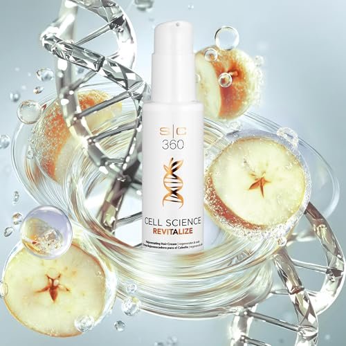 StyleCraft SC360 Cell Science Revitalize Hair Cream - Nourishing & Strengthening Treatment with Apple Cell Extract, Jojoba, Grape Seed & Argan Oils – Frizz Control, Hydration & Shine - 100mL - görsel 6