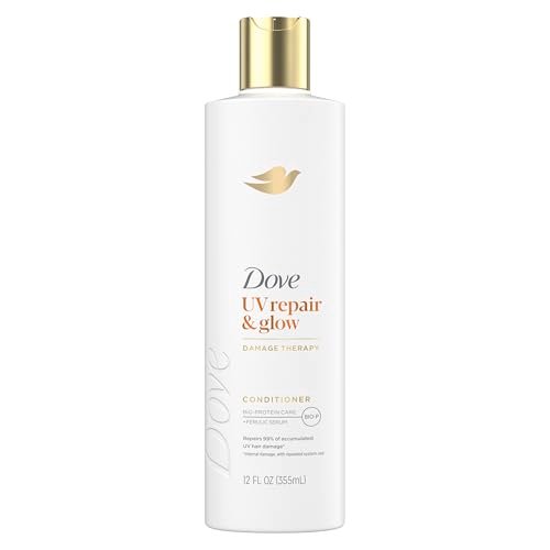 Dove Damage Therapy Conditioner UV Repair & Glow with Ferulic Serum - 12 oz - görsel 2