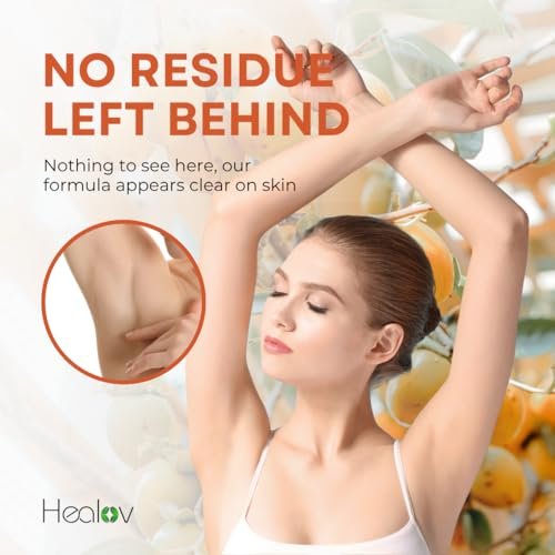 All-Natural Persimmon Deodorant for Women and Men – Extra Strength, Aluminum Free, Long Lasting Body Deodorant with Japanese Persimmon Extract Avelisse