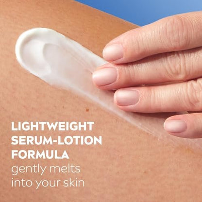 NIVEA Skin Firming & Anti-Crepe Body Serum-Lotion with Q10, Hyaluronic Acid, and Vitamin C - 6.7 Fl Oz