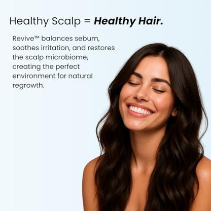Growplex Revive Hair Strengthening Shampoo – Biotin, Caffeine, Rosemary & Niacinamide – Sulfate-Free – Thicker, Fuller-Looking Hair – 250ml Avelisse