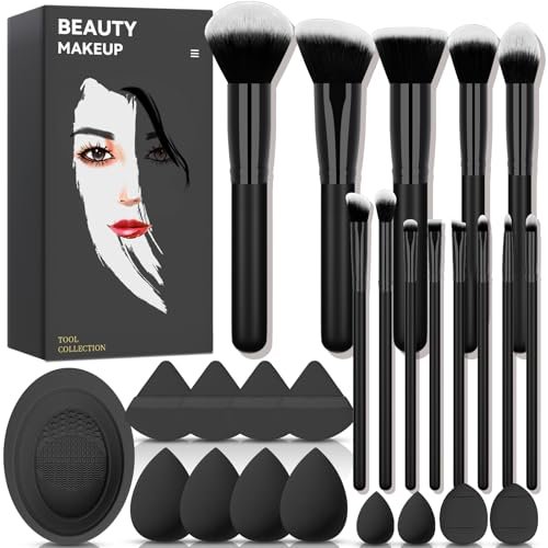 Koccido 26-Piece Makeup Brush Set: Complete Foundation, Eyeshadow & Face Brush Kit - görsel 2