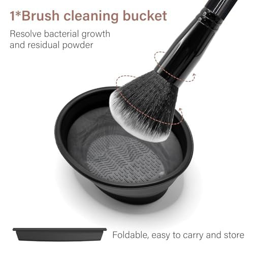 Koccido 26-Piece Makeup Brush Set: Complete Foundation, Eyeshadow & Face Brush Kit - görsel 8