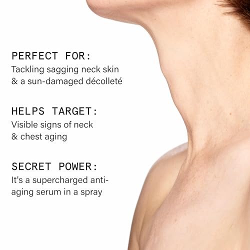 Beauty Pie Über Youth Neck & Chest Tightening Serum Spray – Firming Anti-Aging Serum for Neck & Chest, Lift & Tighten Skin, Hydrating Elasticity Boost, 3.2 fl oz Avelisse