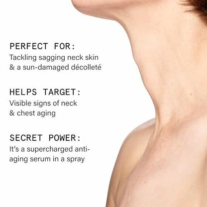 Beauty Pie Über Youth Neck & Chest Tightening Serum Spray – Firming Anti-Aging Serum for Neck & Chest, Lift & Tighten Skin, Hydrating Elasticity Boost, 3.2 fl oz Avelisse