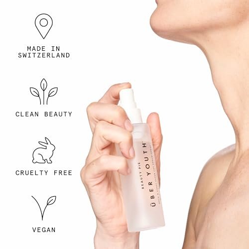 Beauty Pie Über Youth Neck & Chest Tightening Serum Spray – Firming Anti-Aging Serum for Neck & Chest, Lift & Tighten Skin, Hydrating Elasticity Boost, 3.2 fl oz Avelisse