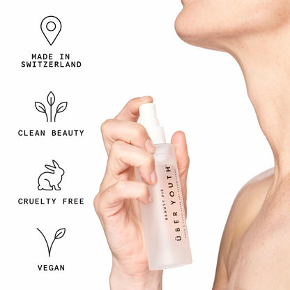 Beauty Pie Über Youth Neck & Chest Tightening Serum Spray – Firming Anti-Aging Serum for Neck & Chest, Lift & Tighten Skin, Hydrating Elasticity Boost, 3.2 fl oz Avelisse