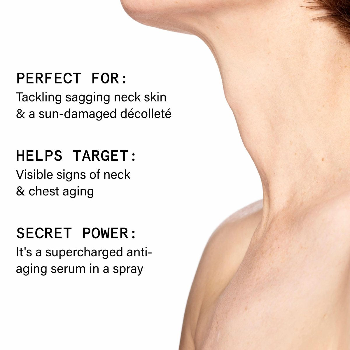 Beauty Pie Über Youth Neck & Chest Tightening Serum Spray – Firming Anti-Aging Serum for Neck & Chest, Lift & Tighten Skin, Hydrating Elasticity Boost, 3.2 fl oz Avelisse