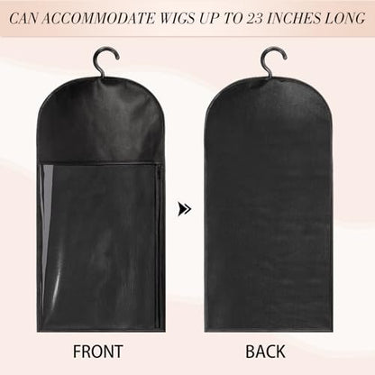 Wig Storage Bags with Hanger, 4-Pack Hair – Travelers: Lightweight and compact when folded, these bags are great – Image 10