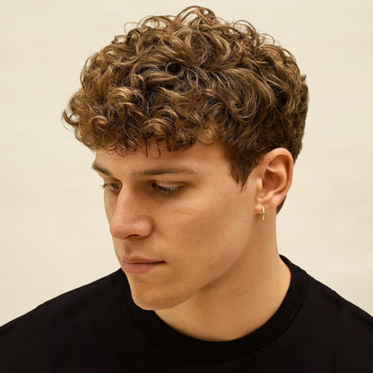 Curl Cream for Men, 5oz | Defines Curls, Controls Frizz & Hydrates with Medium Hold | Sulfate-Free, Organic & Natural Ingredients | Lightweight, Non-Greasy Styling Cream for Wavy & Curly Hair Avelisse