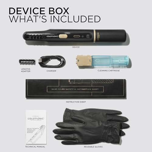 L'Oreal Paris Colorsonic Permanent Hair Dye Device - Mistake-Free Root Touch Up & All Over Color Avelisse