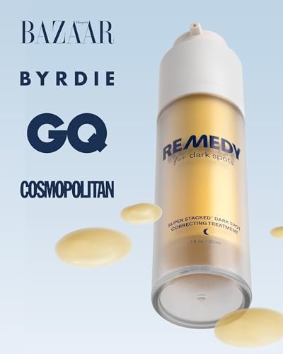 Advanced Discoloration Correcting Serum for Dark Spots | Retinol, Kojic Acid, Tranexamic Acid, Niacinamide, Mandelic Acid | Fragrance Free | Sensitive Skin | By Dermatologist Dr. Shah | 1 fl oz Avelisse
