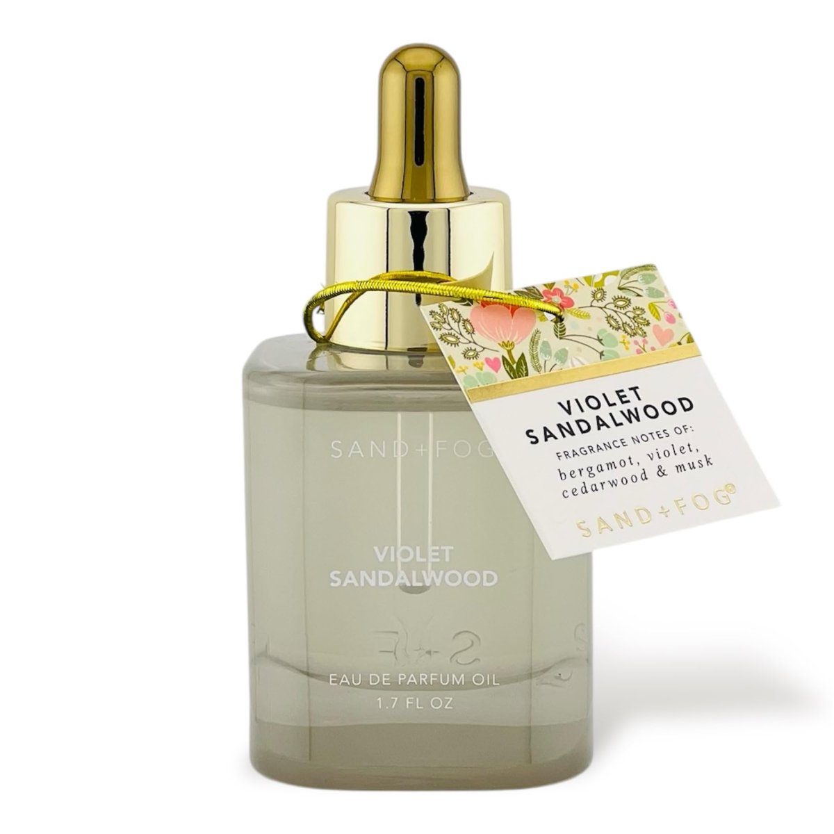 Sand + Fog Violet Sandalwood Eau de Parfum Oil 1.7 oz - Luxury Fragrance Avelisse