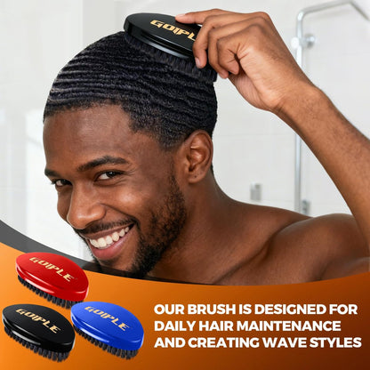 360 Wave Kit for Men: Complete Grooming Set for 360 Waves – 3 Wave Brushes, Durag, Pomade, Shampoo, Rosemary Oil & More – Best Gift Set Avelisse