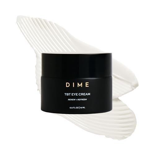 DIME Beauty TBT Eye Cream - Smooth Fine Lines, Firm Skin, Restore Bounce, Long Lasting Hydration with Bakuchiol (0.5 oz / 15 ml) Avelisse