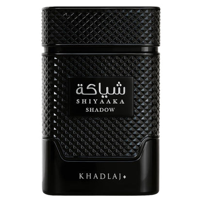 Khadlaj Shiyaaka Shadow – Spicy, Woody, Fruity, Earthy Eau de Parfum for Unisex – 3.4 oz / 100 ml Long-Lasting Fragrance Avelisse