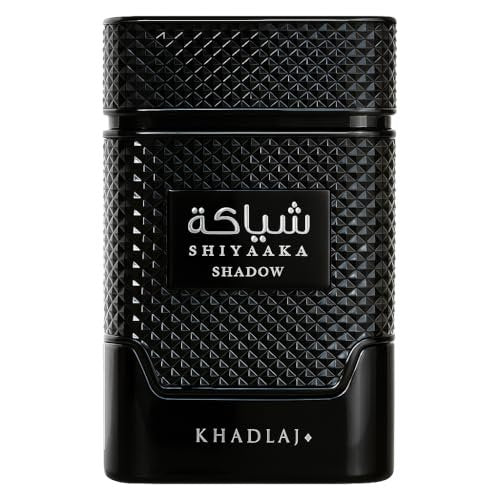 Khadlaj Shiyaaka Shadow – Spicy, Woody, Fruity, Earthy Eau de Parfum for Unisex – 3.4 oz / 100 ml Long-Lasting Fragrance Avelisse