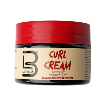 Level 3 Hydrating Curl Cream with Coconut & Jojoba Oil - 8.45 Oz