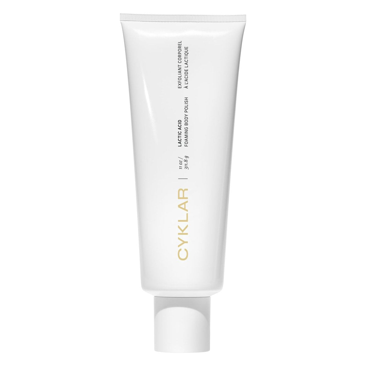Cyklar Lactic Acid Body Polish – Chemical & Physical Exfoliator with AHAs & Volcanic Pumice – Hydrating Glycerin – Fragrance-Free, 11 fl oz Avelisse