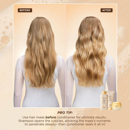 Gisou Honey Gloss Ceramide Therapy Hydrating Conditioner – Smooths, Detangles & Adds Shine with Mirsalehi Honey & Ceramides Avelisse