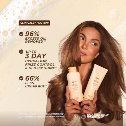 Gisou Honey Gloss Ceramide Therapy Hydrating Conditioner – Smooths, Detangles & Adds Shine with Mirsalehi Honey & Ceramides Avelisse