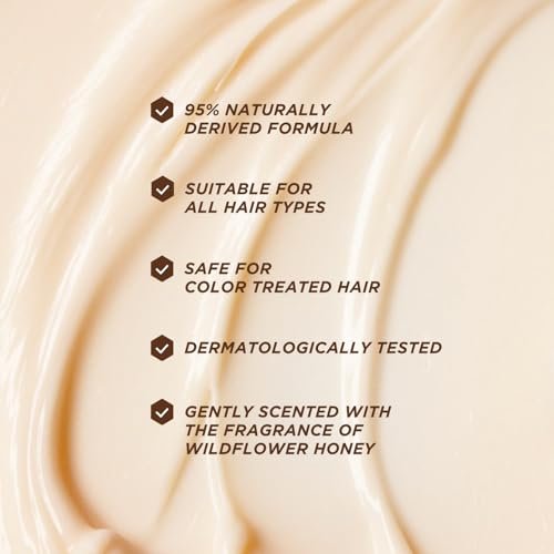 Gisou Honey Gloss Ceramide Therapy Hydrating Conditioner – Smooths, Detangles & Adds Shine with Mirsalehi Honey & Ceramides Avelisse