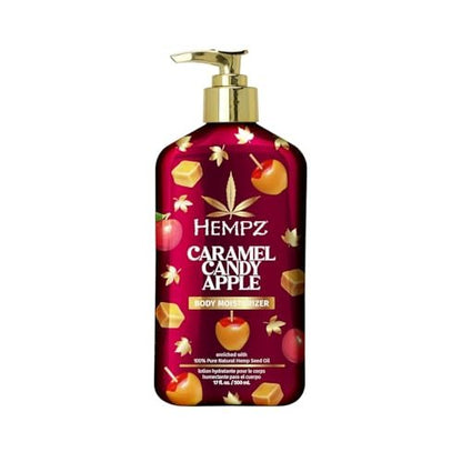 Hempz Caramel Candy Apple Body Moisturizer - Limited Edition Fall & Winter Lotion for Men & Women, 17 fl oz Avelisse