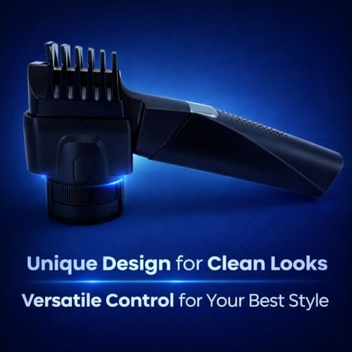 247 Groomed Self Haircut Trimmer For Men – Auto Blending Hair Trimmer, Self Hair Fading Tool, Adjustable Fade Guide (1–20mm), Hair Clippers, Beard, Nose Trimmer, Foil Shaver, Unisex Body Groomer Avelisse