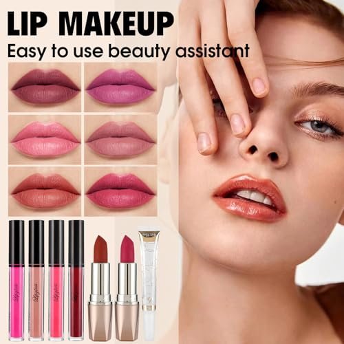 All-in-One Makeup Kit for Women & Teens: Foundation, Eyeshadow Palette, Brushes & More - Complete Makeup Set for Beginners, Gift for Mother's Day, Graduation Avelisse