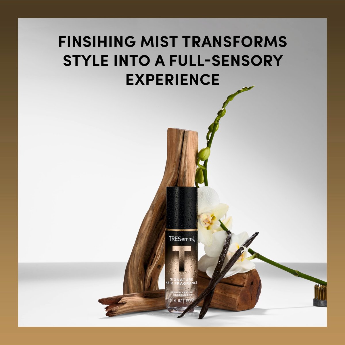 TRESemmé A-List Collection Signature Hair Fragrance - Golden Vanilla + Sandalwood, 1.35 FL OZ - görsel 7