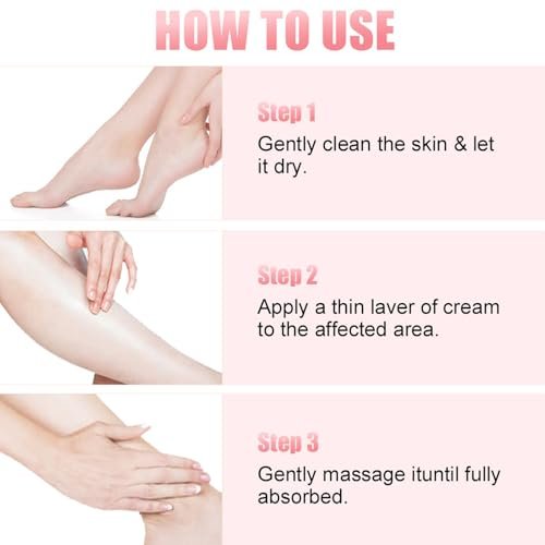HJXUQIME 2-Pack 60% Urea Hydrating Foot Cream – Anti-Cracking Moisturizer for Dry Cracked Feet & Hands (Aloe + Peach) - görsel 14