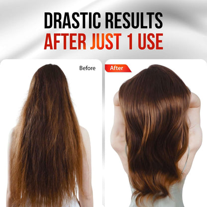 SUNATORIA Korean Keratin Hair Mask for Damaged Hair - Deep Conditioning Treatment with Hydrolyzed Silk, Argan Oil & 8 Amino Acids | Strengthens, Smooths & Nourishes, Sulfate-Free | 8.4 fl oz Avelisse
