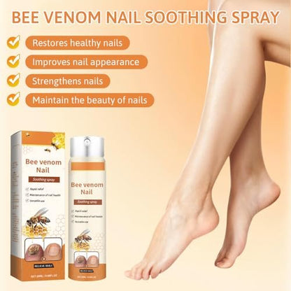 2-Pack Bee Venom Nail Soothing Spray - Advanced Nail Repair & Nourishing Treatment for Toenails and Fingernails Avelisse